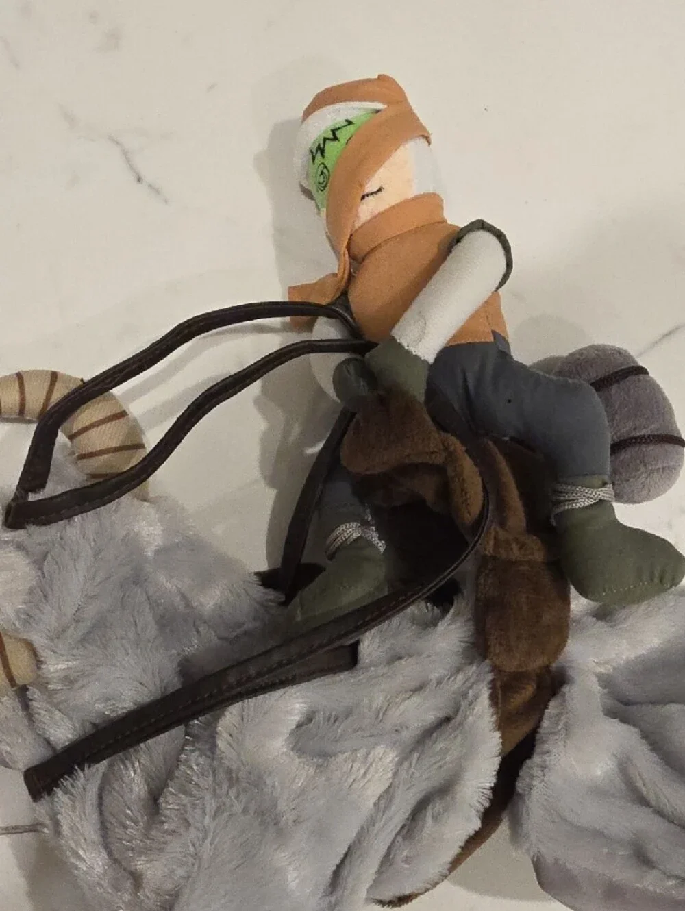 Star Wars Plush Costume with Rider in Gray, Brown, Green